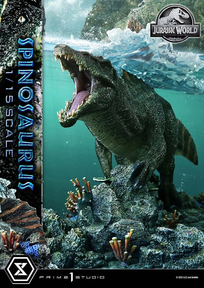 Jurassic World: Die Wiedergeburt (Film) Legacy Museum Collection Statue Spinosaurus Bonus Version - Anime Figuren günstig kaufen