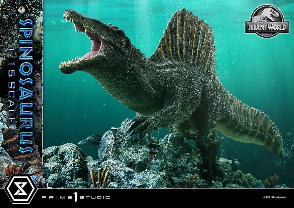 Jurassic World: Die Wiedergeburt (Film) Legacy Museum Collection Statue Spinosaurus Bonus Version - Anime Figuren günstig kaufen