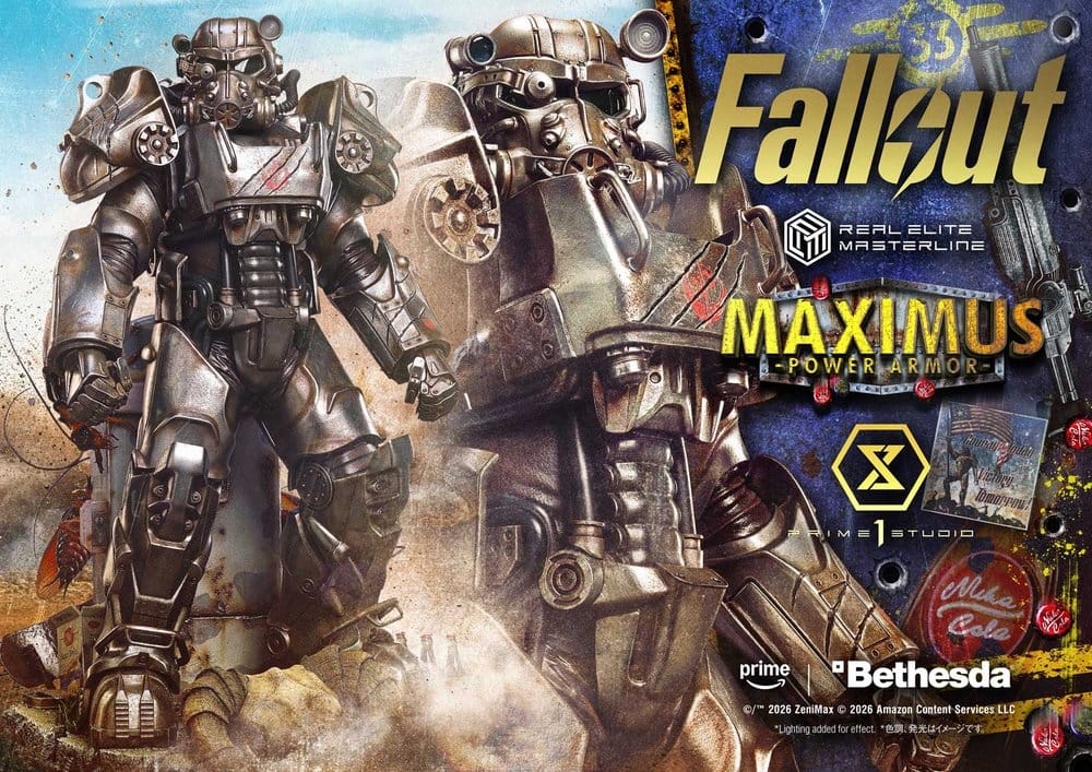 Fallout Real Elite Masterline Statue Maximus Power Armor - Anime Figuren günstig kaufen