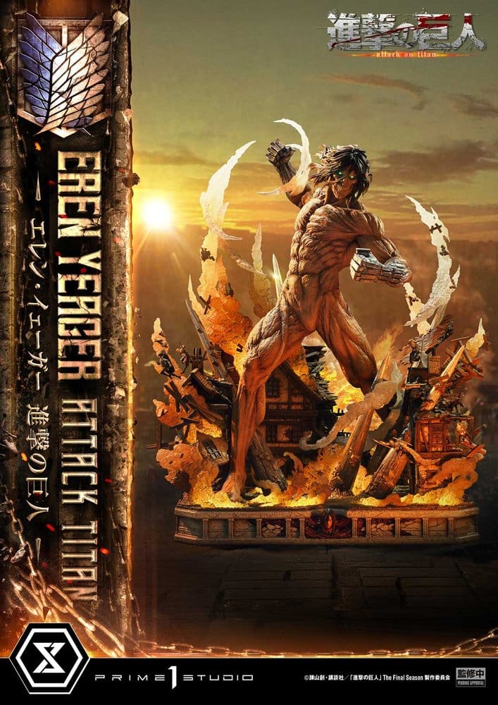 Attack on Titan (TV animation) Ultimate Diorama Masterline Statue Eren Yeager Attack Titan Bonus Version - Anime Figuren günstig kaufen