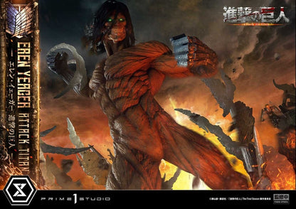 Attack on Titan (TV animation) Ultimate Diorama Masterline Statue Eren Yeager Attack Titan Bonus Version - Anime Figuren günstig kaufen