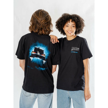 Zurück in die Zukunft T-Shirt Delorean Reverse - Anime Figuren günstig kaufen