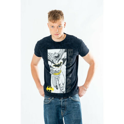 Batman T-Shirt Comic (Auswasch-Optik / Vintage Style) - Anime Figuren günstig kaufen