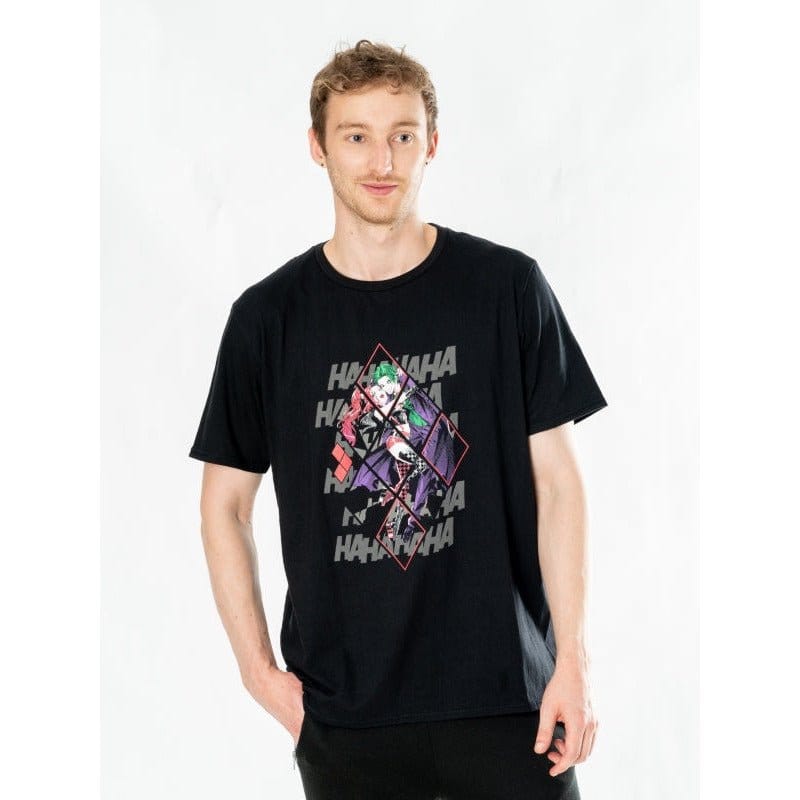DC Comics T-Shirt Harley Quinn Joker Diamond - Anime Figuren günstig kaufen