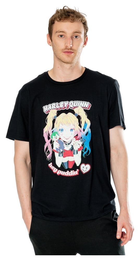 DC T-Shirt Harley Quinn Anime Puddin' - Anime Figuren günstig kaufen