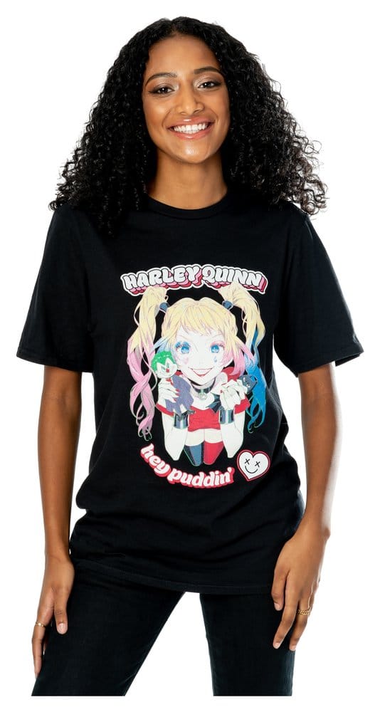 DC T-Shirt Harley Quinn Anime Puddin' - Anime Figuren günstig kaufen
