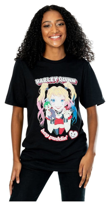 DC T-Shirt Harley Quinn Anime Puddin' - Anime Figuren günstig kaufen