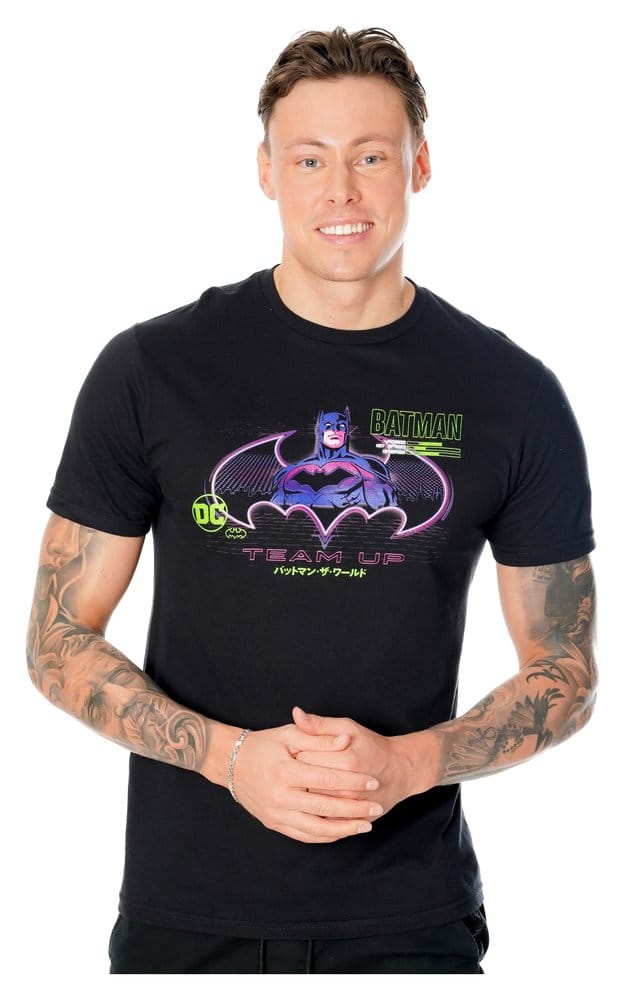 Batman T-Shirt Anime Matrix Grid - Anime Figuren günstig kaufen