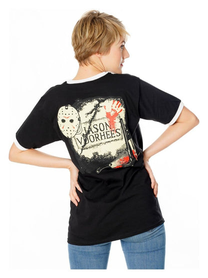 Freitag der 13. T-Shirt Life Ring Mask Reverse - Anime Figuren günstig kaufen