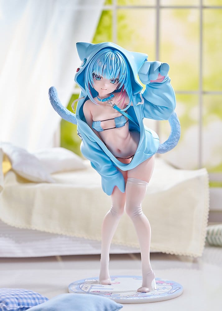 Virtual illustrator Kanzarin PVC Figur kanzarin-chan: Cat-Eared Hoodie Ver. - Anime Figuren günstig kaufen