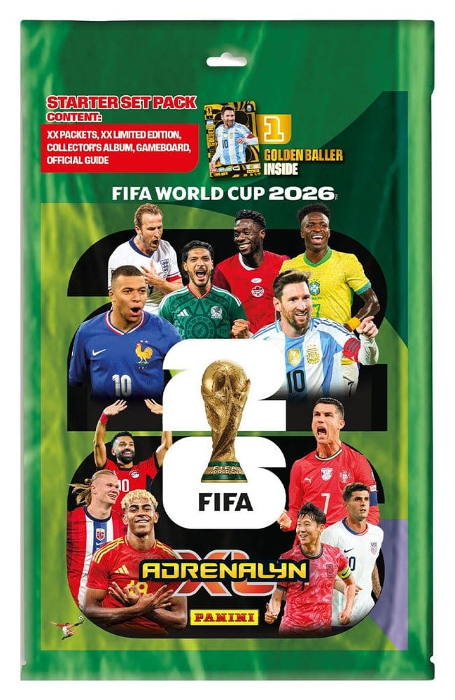 Panini FIFA World Cup 2026 Adrenalyn XL Trading Cards Starterset *Deutsche Version* - Anime Figuren günstig kaufen