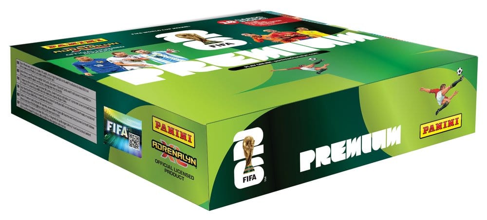 Panini FIFA World Cup 2026 Trading Cards Premium Flow Pack Box (10) - Anime Figuren günstig kaufen