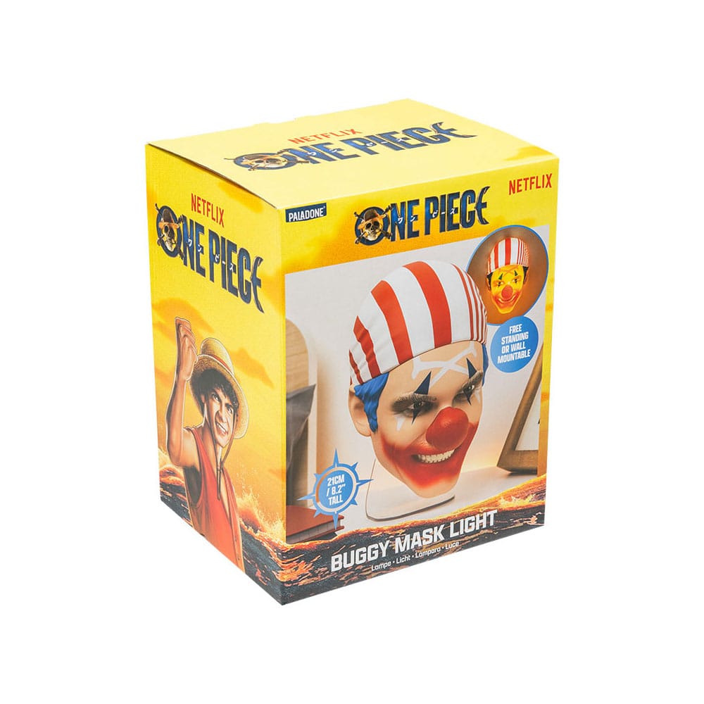 One Piece 3D LED Leuchte Buggy Mask - Anime Figuren günstig kaufen