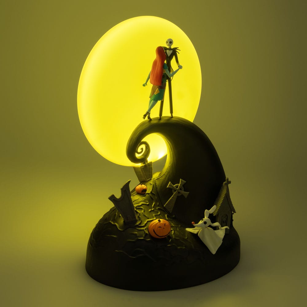 Nightmare before Christmas Diorama-Leuchte Jack & Sally - Anime Figuren günstig kaufen
