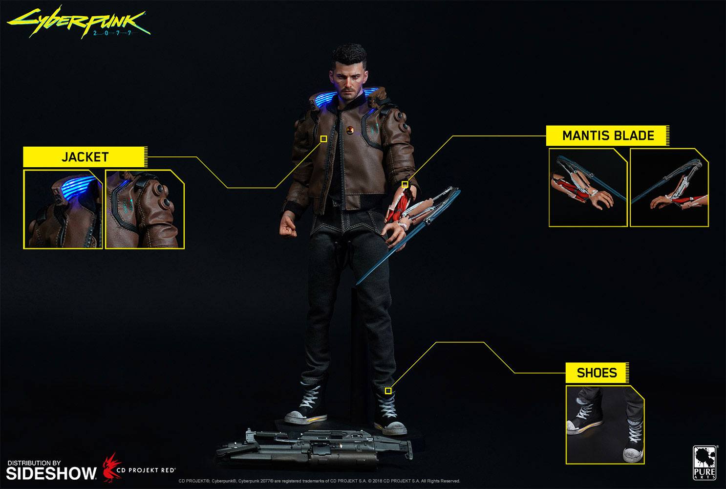 Male V - Cyberpunk 2077 - ThreeZero - Anime Figuren günstig kaufen
