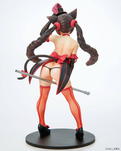 Burlesque Cat PVC Statue Bell Black Cat Ver. Q-Six - Anime Figuren günstig kaufen