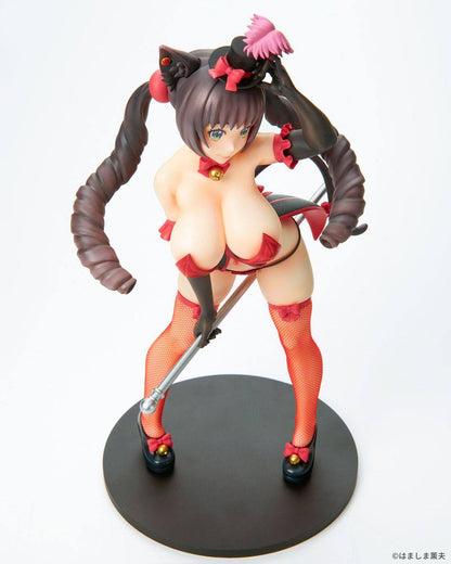 Burlesque Cat PVC Statue Bell Black Cat Ver. Q-Six - Anime Figuren günstig kaufen