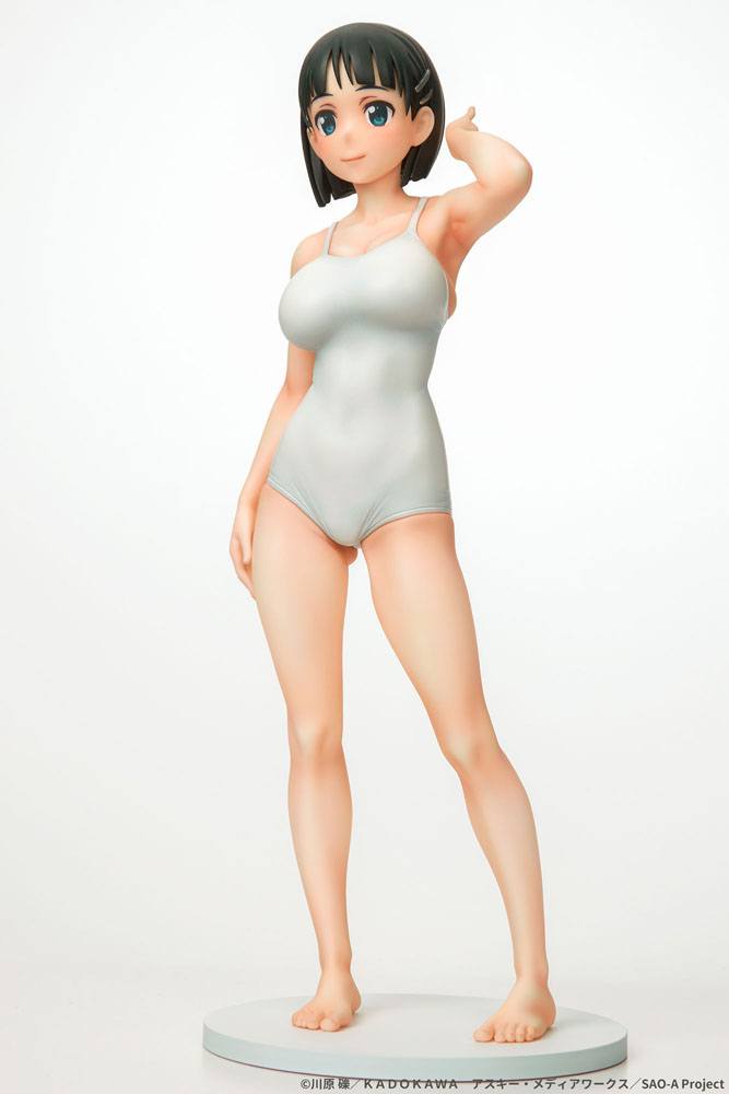 Sword Art Online PVC Statue Suguha Kirigaya Leafa White Swimsuit Ver. - Anime Figuren günstig kaufen