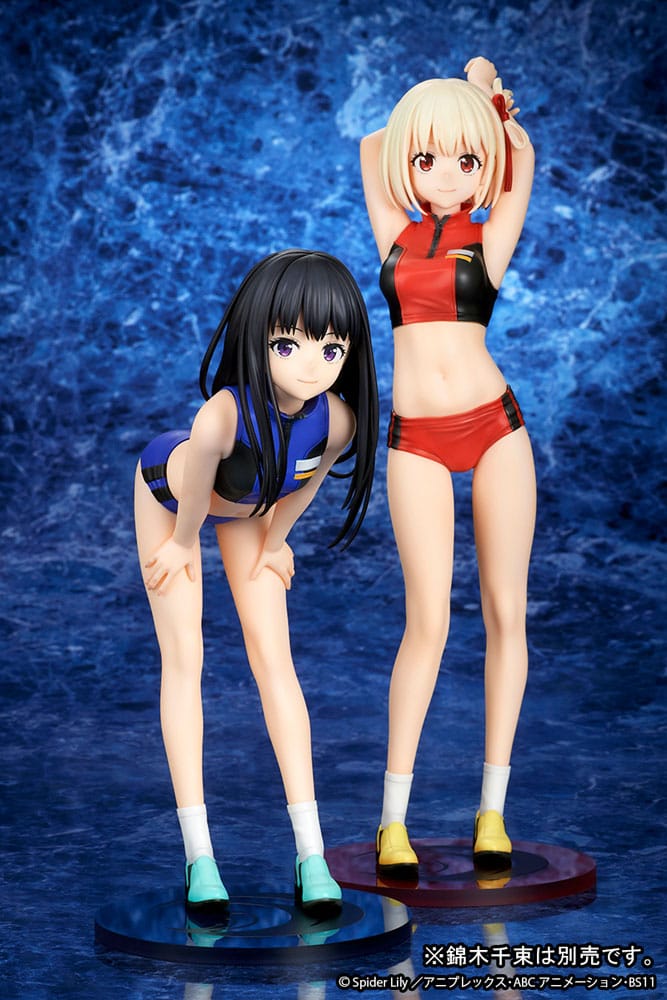Lycoris Recoil Statue PVC 1/7 Takina Inoue Traning wear Ver. 18 cm