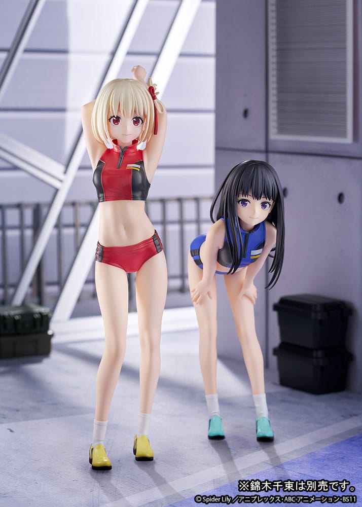 Lycoris Recoil Statue PVC 1/7 Takina Inoue Traning wear Ver. 18 cm