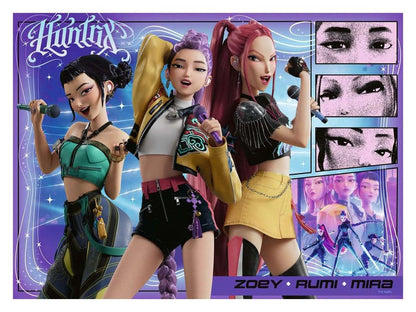 KPop Demon Hunters Kinderpuzzle Happy fans, happy Honmoon! (100 Teile XXL) - Anime Figuren günstig kaufen