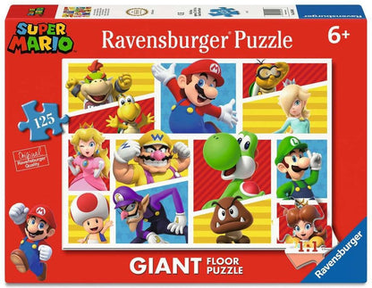 Super Mario Giant Floor Puzzle Marios Freunde und Feinde (125 Teile) - Anime Figuren günstig kaufen