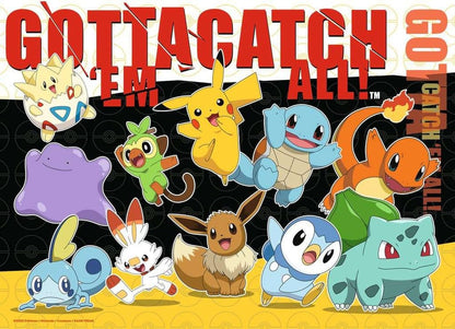 Pokémon Puzzles 4er-Pack Pokémon-Kumpels (4x100 Teile) - Anime Figuren günstig kaufen
