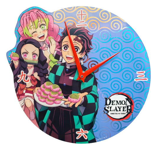 Demon Slayer: Kimetsu no Yaiba Wanduhr Holographic - Anime Figuren günstig kaufen