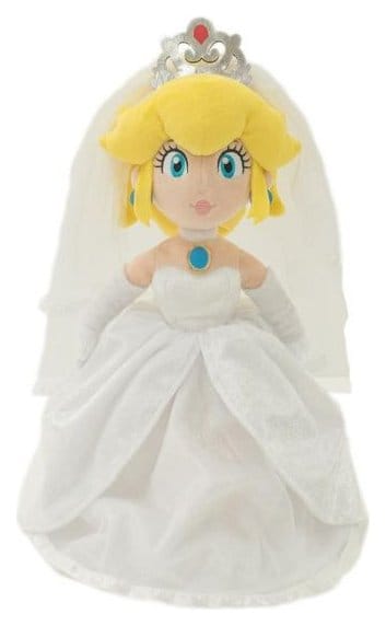 Super Mario Plüschfigur Princess Peach Wedding - Anime Figuren günstig kaufen