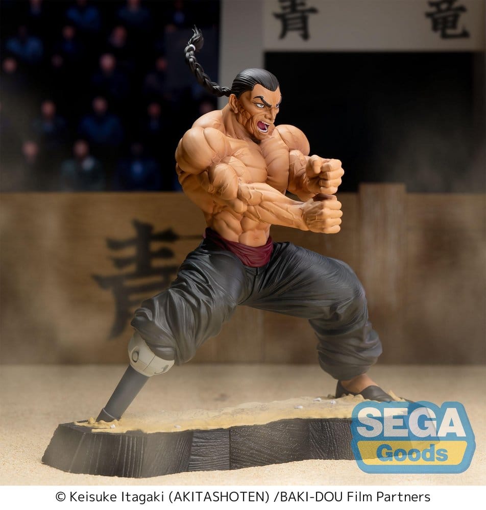 Baki-Dou Luminasta PVC Figur Kaioh Retsu - Anime Figuren günstig kaufen
