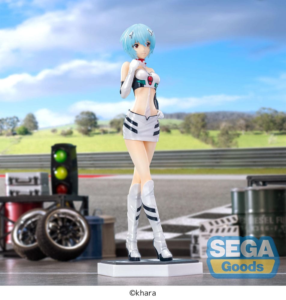 Rei Ayanami  Evangelion Racing Pit Walk - Sega