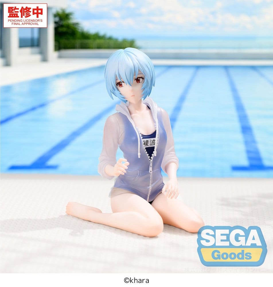 Rebuild of Evangelion Yumemirize PVC Figur Rei Ayanami School Swimsuit Ver. - Anime Figuren günstig kaufen