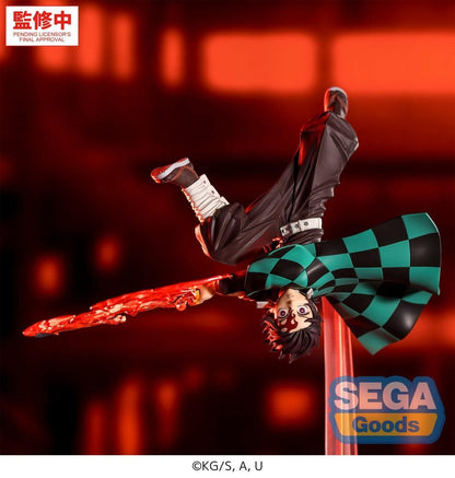 Demon Slayer: Kimetsu no Yaiba Luminasta PVC Figur Tanjiro Kamado Hinokami Kagura Setting Sun Transformation - Anime Figuren günstig kaufen