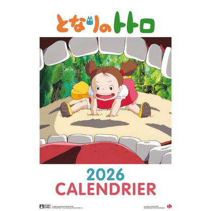 Mein Nachbar Totoro Kalender 2026 *Französische Version* - Anime Figuren günstig kaufen