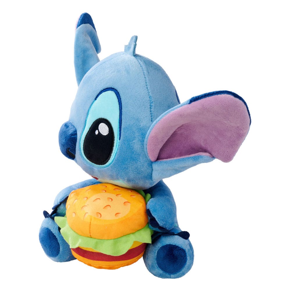 Lilo & Stitch Plüschfigur Stitch mit Burger - Anime Figuren günstig kaufen