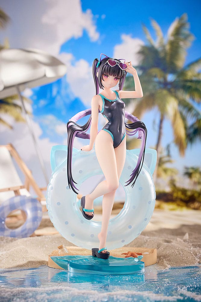 Rosuuri Original Character PVC Statue 1/7 Cheshire Cat Mika: Swimsuit Ver. 25 cm