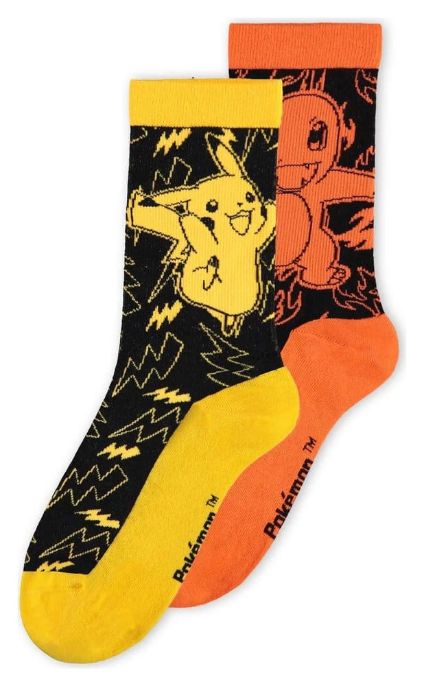 Pokémon Socken 2er-Pack Crew 39-42 - Anime Figuren günstig kaufen