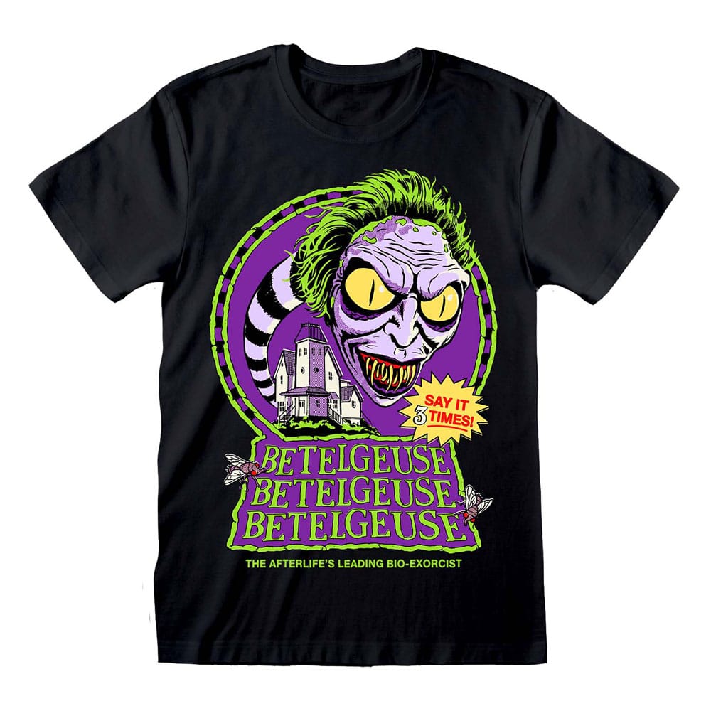 Beetlejuice T-Shirt Say it three Times - Anime Figuren günstig kaufen