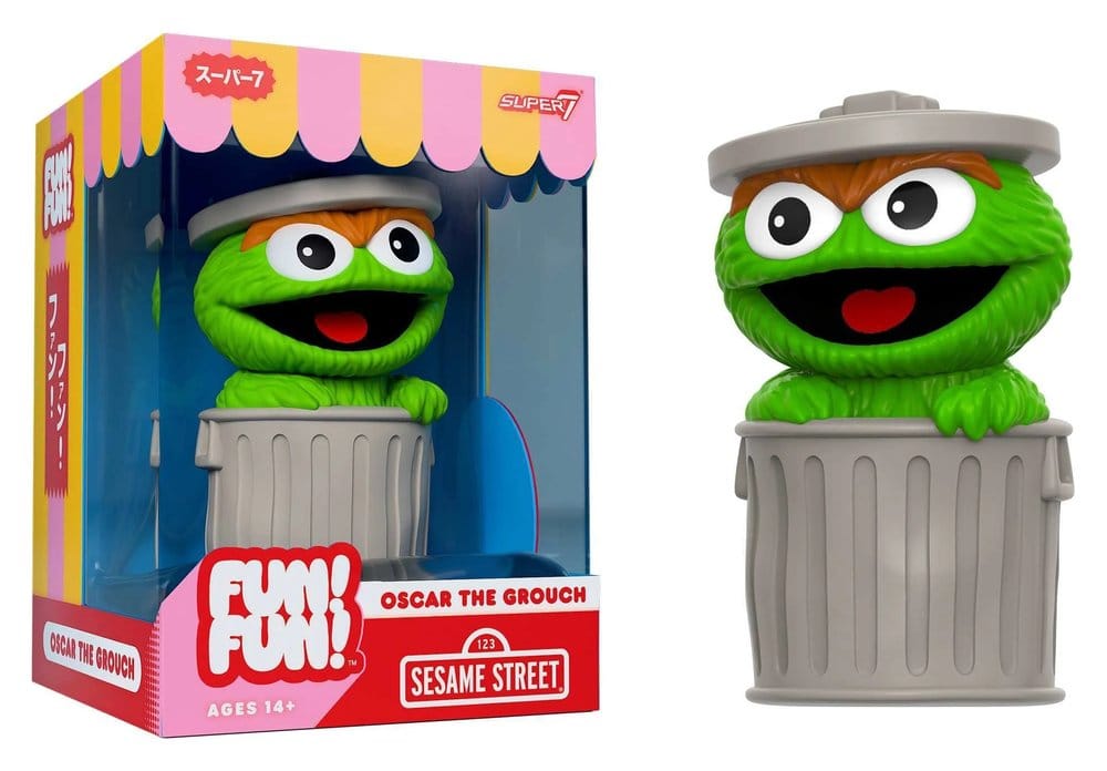 Sesamstraße Fun! Fun! Minifigur Wave 01 - Oscar the Grouch - Anime Figuren günstig kaufen
