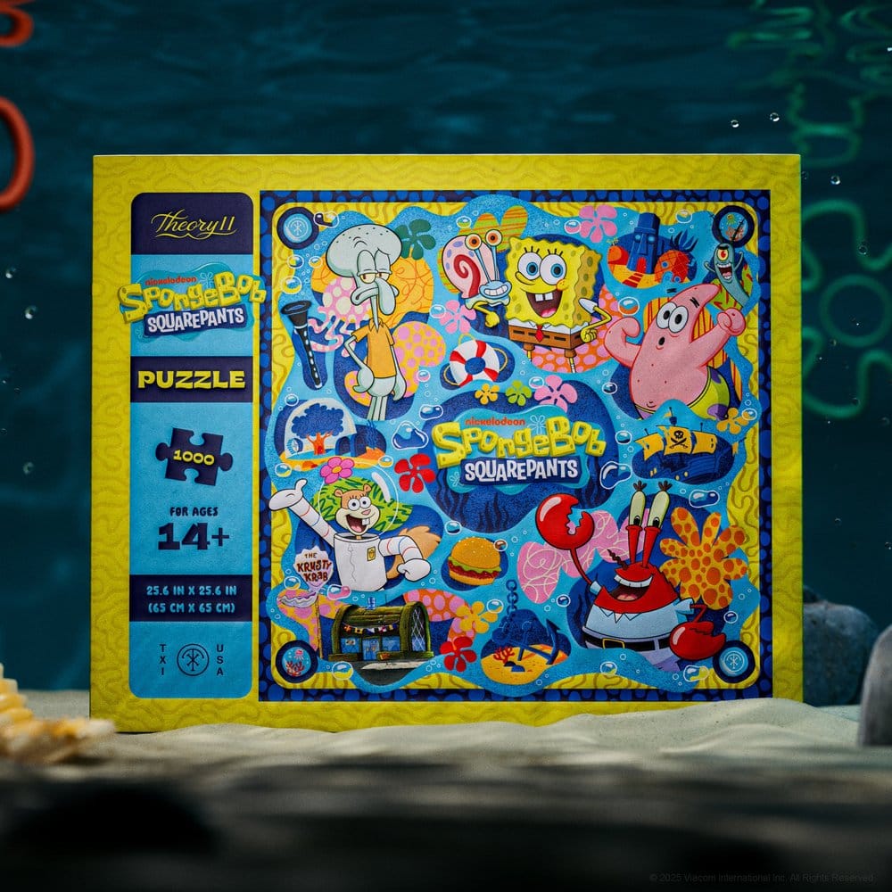 SpongeBob Schwammkopf Multi-Dimensionales Puzzle (1000 Teile) - Anime Figuren günstig kaufen