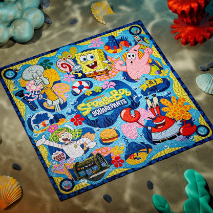 SpongeBob Schwammkopf Multi-Dimensionales Puzzle (1000 Teile) - Anime Figuren günstig kaufen