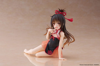 To Love-Ru Darkness PVC Statue Desktop Cute Figure Mikan Yuki Chinese Dress Ver. - Beschädigte Verpackung