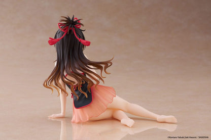 To Love-Ru Darkness PVC Statue Desktop Cute Figure Mikan Yuki Chinese Dress Ver. - Beschädigte Verpackung