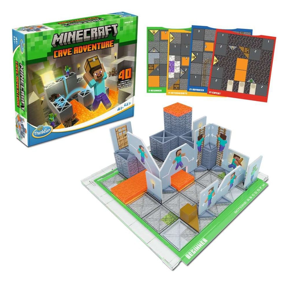 Minecraft Cave Adventure Logikspiel - Anime Figuren günstig kaufen