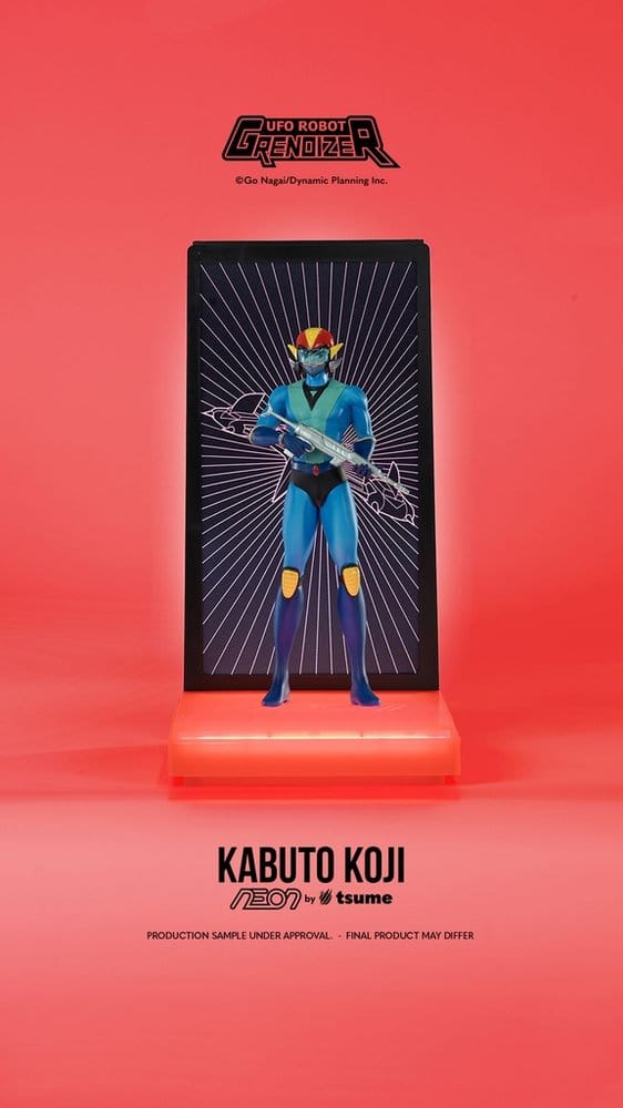 Grendizer Neon Figur Kabuto Koji - Alcor - Anime Figuren günstig kaufen