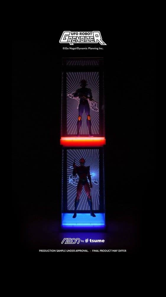 Grendizer Neon Figur Kabuto Koji - Alcor - Anime Figuren günstig kaufen