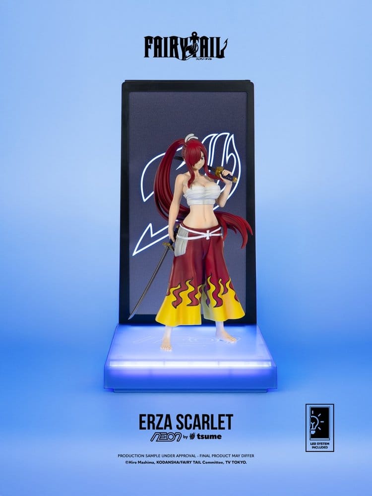 Fairy Tail Neon Figur Erza Scarlet - Anime Figuren günstig kaufen