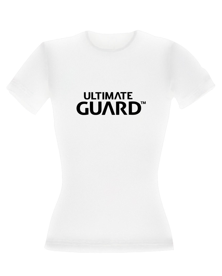 Ultimate Guard Girlie T-Shirt Wordmark Weiß - Anime Figuren günstig kaufen