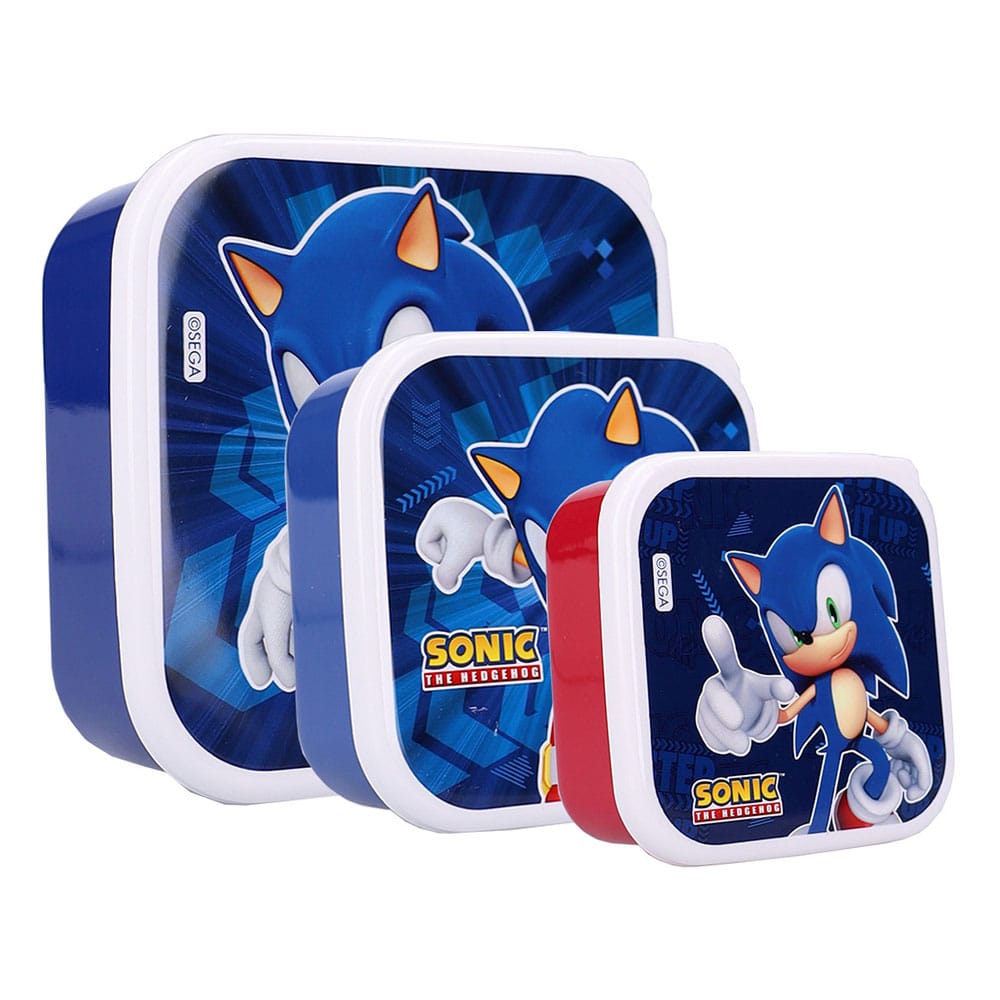Sonic the Hedgehog Snackbox Set Sonic Fresh Bites - Anime Figuren günstig kaufen