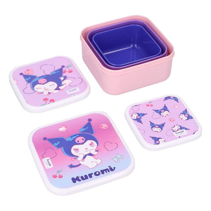 Sanrio Snackbox Set Kuromi Fresh Bites - Anime Figuren günstig kaufen